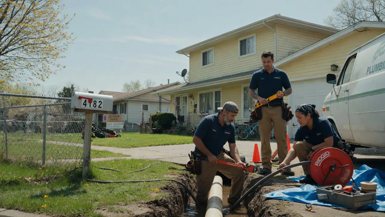 Gas Line Repair in Strasburg, IL near me